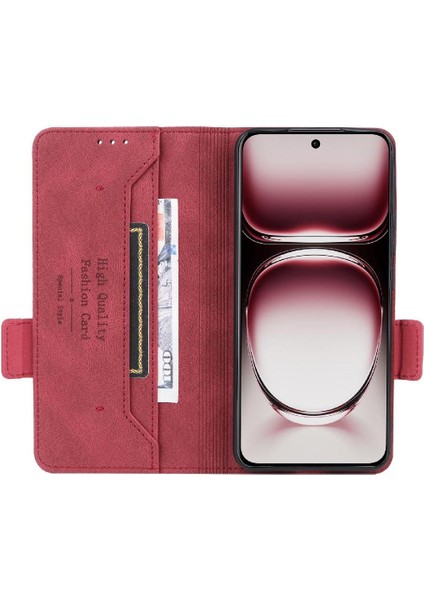 Oppo Oppo 12 5g Manyetik Cüzdan Kickstand Kart Tutucu ile Flip Case (Yurt Dışından) fiyatları