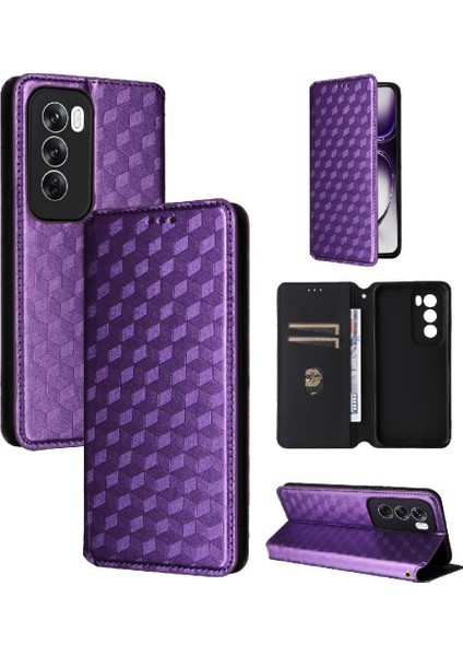 Oppo Oppo 12 5g Manyetik Kapatma Kart Yuvaları Tutucu Pu 3D Için Flip Case (Yurt Dışından) indirimleri