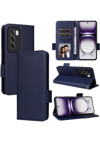 Oppo Oppo 12 5g Için Flip Case Kart Yuvaları Tutucu Yan Toka Cüzdan Pu (Yurt Dışından) fırsatları