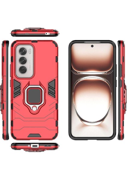 Oppo Oppo 12 5g Için Kılıf Kickstand Askeri Damla Koruma Darbeye (Yurt Dışından) modelleri