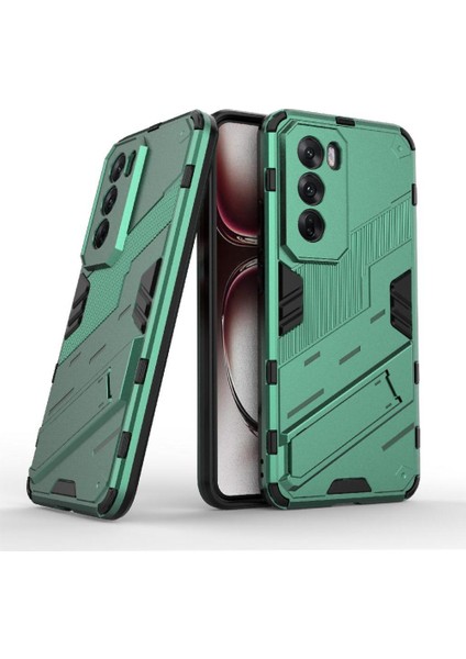 Oppo Oppo 12 Pro 5g Için Kickstand Koruyucu Kapak Sağlam Askeri (Yurt Dışından)