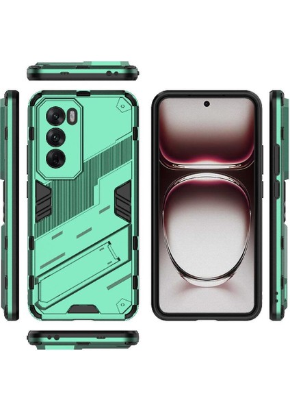 Oppo Oppo 12 Pro 5g Için Kickstand Koruyucu Kapak Sağlam Askeri (Yurt Dışından) fiyatları