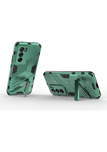 Oppo Oppo 12 Pro 5g Için Kickstand Koruyucu Kapak Sağlam Askeri (Yurt Dışından) modelleri