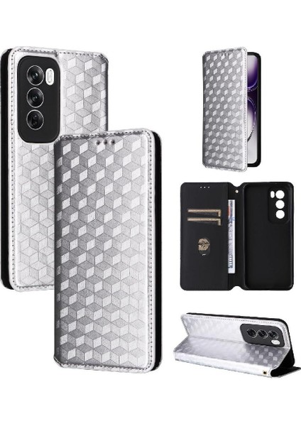 Oppo Oppo 12 Pro 5g Için Flip Case Cüzdan Pu Deri Kart Yuvaları Tutucu (Yurt Dışından)