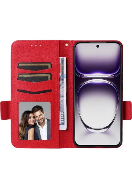 Oppo Oppo 12 5g Için Flip Case Kart Yuvaları Tutucu Yan Toka Cüzdan Pu (Yurt Dışından) fiyatları