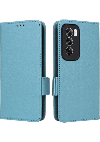 Oppo Oppo 12 5g Için Flip Case Kart Yuvaları Tutucu Yan Toka Cüzdan Pu (Yurt Dışından)