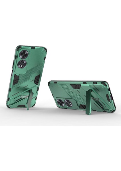 Oppo A60 4g Kickstand Koruyucu Kapak Için Kılıf Sağlam Askeri (Yurt Dışından) fiyatları