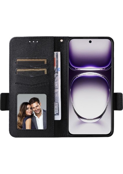 Oppo Oppo 12 Pro 5g Için Flip Case Yan Toka Pu Deri Kart Yuvaları Tutucu (Yurt Dışından) indirimleri