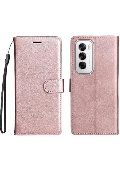 Kart Yuvası ile Oppo Oppo 12 5g Iş Cüzdan Telefon Kılıfı Için Flip Case (Yurt Dışından)