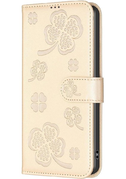 Xiaomi 13T Için Flip CASE/13T Pro Cüzdan Yonca Çiçek Kart Yuvaları Tutucu Pu (Yurt Dışından) modelleri