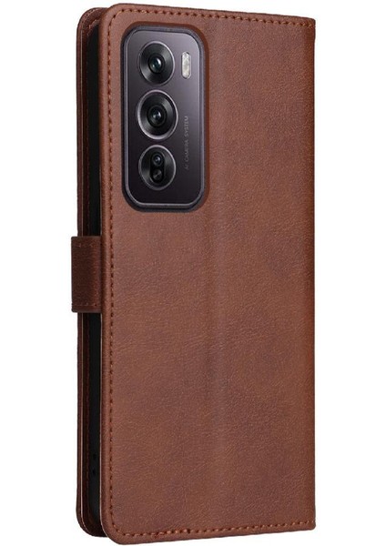 Oppo Oppo 12 Pro 5g Için Flip Case Kart Yuvası ile li Deri Kılıf (Yurt Dışından) indirimleri