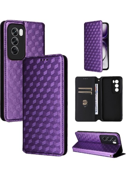 Oppo Oppo 12 Pro 5g Için Flip Case Cüzdan Pu Deri Kart Yuvaları Tutucu (Yurt Dışından)
