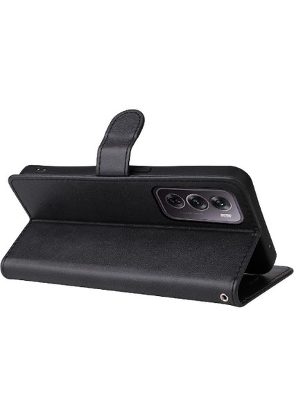 Oppo Oppo 12 Pro 5g Için Flip Case Kart Yuvası ile li Deri Kılıf (Yurt Dışından) indirimleri