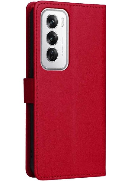 Kart Yuvası ile Oppo Oppo 12 5g Iş Cüzdan Telefon Kılıfı Için Flip Case (Yurt Dışından) modelleri