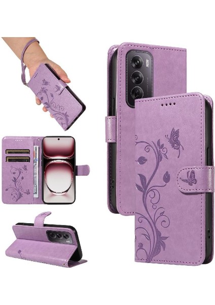 Oppo Oppo 12 Pro 5g ve Kart Yuvası Cüzdan Telefon Kılıfı Için Kılıf (Yurt Dışından) indirimleri