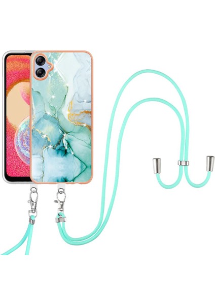 Samsung Galaxy A04E Mermer Anti-Scratch Yumuşak Crossbody Kordon Için Kılıf (Yurt Dışından) fırsatları