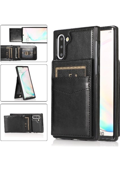 Kredi Kartı Cüzdan Kartı ile Samsung Galaxy NOTE10 Plus ile Uyumlu (Yurt Dışından)