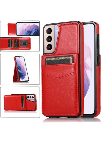 Samsung Galaxy S22 Artı Manyetik Toka Kickstand Kart ile Uyumlu (Yurt Dışından)
