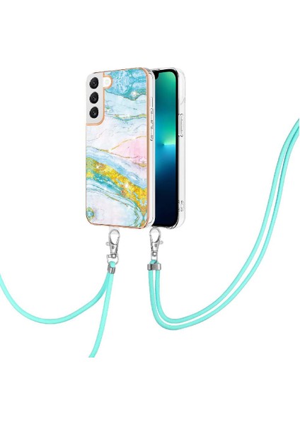 Samsung Galaxy S22 Artı 5g Mermer Tampon Anti-Scratch Yumuşak Kayış (Yurt Dışından)