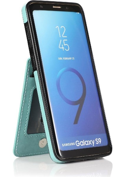 Kredi Manyetik Toka Kickstand ile Samsung Galaxy S9 ile Uyumlu (Yurt Dışından) modelleri