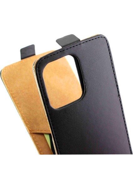 Xiaomi Redmi Not 12 Için Dikey Flip Case 4g Koruyucu Kapak Kart Yuvası (Yurt Dışından)