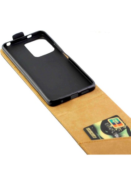 Xiaomi Redmi Not 12 Için Dikey Flip Case 4g Koruyucu Kapak Kart Yuvası (Yurt Dışından)