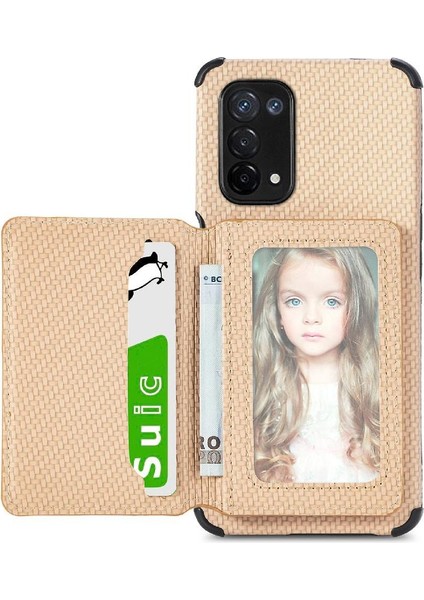 Oppo A74 5g / A93 5g Komple Kamera Güvenlik Rfıd Engelleme Standı Için Kılıf (Yurt Dışından)
