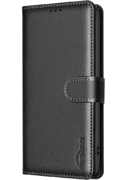 Xiaomi Redmi Not 10 Için Flip Case 4g Pu Deri Kart Tutucu Kickstand (Yurt Dışından)