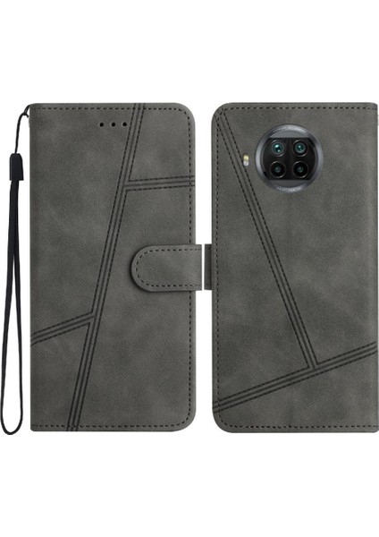 Xiaomi 10T Lite Bilek Kayışı Için Flip Case Kart Yuvaları Tutucu Manyetik Tam (Yurt Dışından)