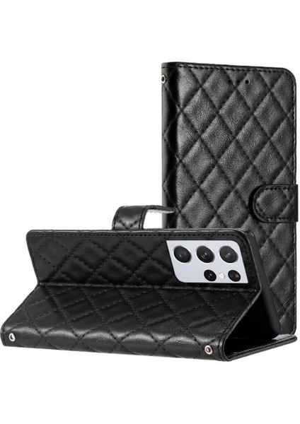 Samsung Galaxy S21 Ultra Pu Deri Cüzdan Kart Yuvaları Tutucu Için Flip Case (Yurt Dışından) indirimleri