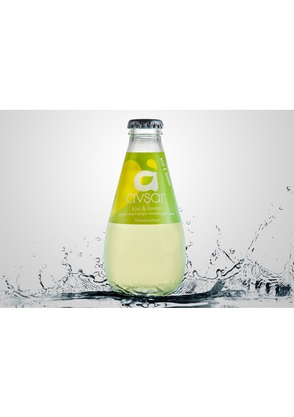 Kivi Limon Aromalı Maden Suyu 200 ml x 24 Adet