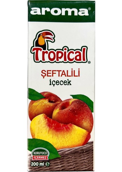 Tropical Şeftalili Içecek 200 ml x 27 Adet