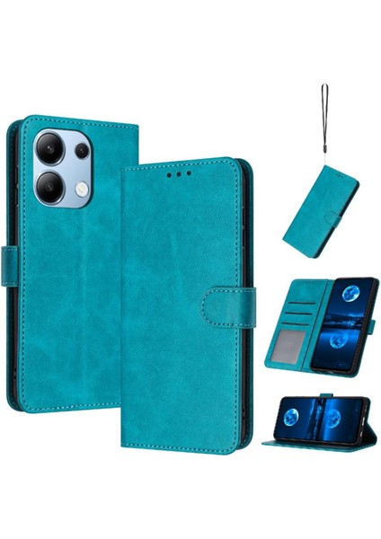 Saf ile Kart Yuvası Kickstand ile Xiaomi Redmi Not 13 4g Için Flip Case (Yurt Dışından)