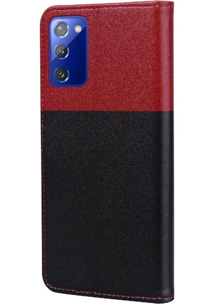 Samsung Galaxy Not 20 Için Kılıf Cüzdan Basit Iş Deri Kılıf Flip (Yurt Dışından) fırsatları