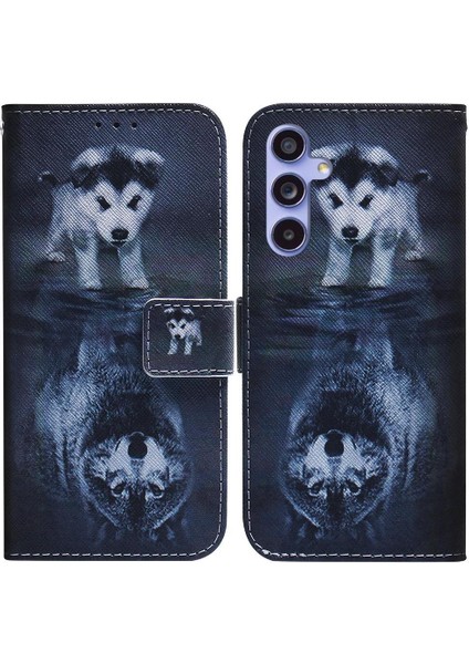 Samsung Galaxy A13 4g Manyetik Kapatma Cüzdan Boyalı Kart Için Flip Case (Yurt Dışından)