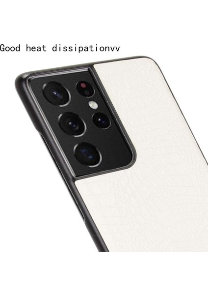 Samsung Galaxy S21 Ultra Klasik Timsah Kapak Için Şık Klasik Kılıf (Yurt Dışından) indirimleri
