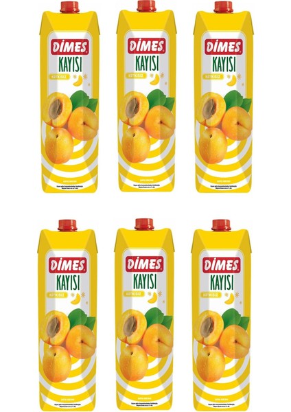 Kayısı Nektarı 1 lt x 6 Adet