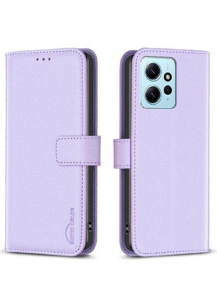 Xiaomi Redmi Not 12 Için Flip Case 4g Iş Çoklu Kart Yuvası Deri (Yurt Dışından)