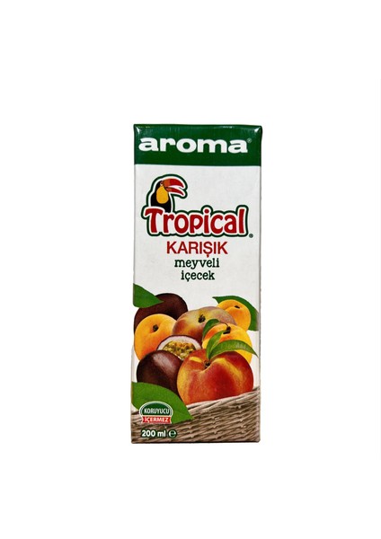 Tropical Karışık Meyveli Içecek 200 ml x 27 Adet