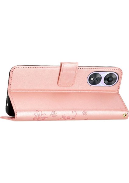 Oppo Için Filp Durumda A78/OPPO Pu Deri Kickstand Bilek Kayışı Kart Tutucu (Yurt Dışından) fırsatları