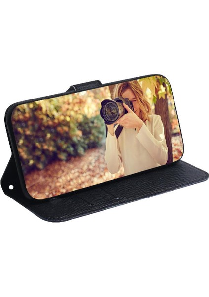 Oppo A3 Pro 5g Cüzdan Manyetik Kapatma Pu Deri Kart Için Flip Case (Yurt Dışından)