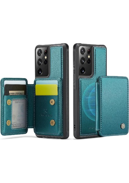 Samsung Galaxy S21 Ultra 2 Için Kılıf 1 Işlevsellik Ayrılabilir Cüzdan (Yurt Dışından) fırsatları