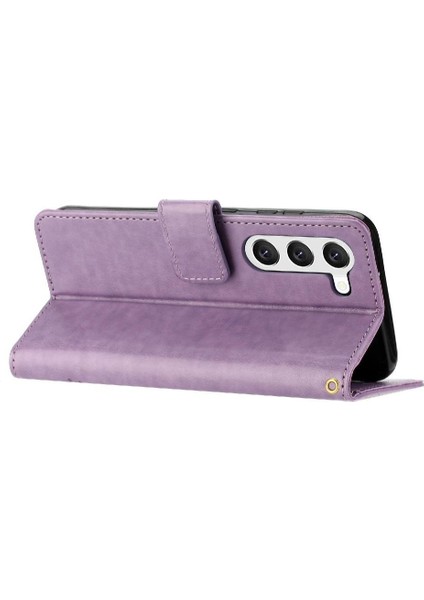 Samsung Galaxy S23 Için Kickstand Durumda Kart Tutucu Manyetik Kapatma Pu (Yurt Dışından) modelleri