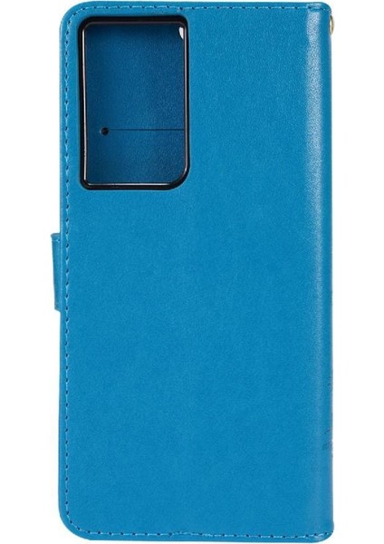 Samsung Galaxy S21 Ultra 5g Için Filp Durumda Manyetik Kapatma Bilek Kayışı Pu (Yurt Dışından) fırsatları