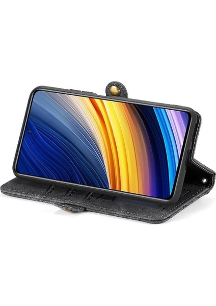Xiaomi Poco X3 Pro Için Flip Case Basit Iş Kapak Çevirin Cüzdan Deri (Yurt Dışından) indirimleri