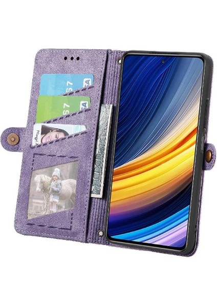 Xiaomi Poco X3 Pro Için Flip Case Basit Iş Kapak Çevirin Cüzdan Deri (Yurt Dışından) fiyatları