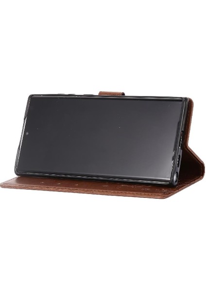 Samsung Galaxy S24 Ultra Kart Tutucu Kickstand Pu Deri Için Filp Durumda (Yurt Dışından) fiyatları