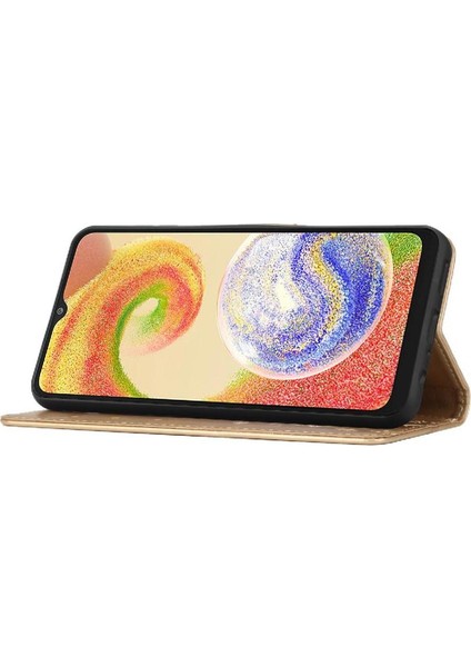 Samsung Galaxy A04 Kart Tutucu Için Kickstand Durumda Manyetik Kapatma Pu (Yurt Dışından) fırsatları
