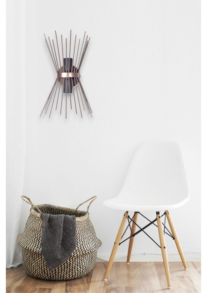 Kirpi Kahverengi Renk Modern Tasarım Takım 2 Li Duvar Aplik - Duvar Aydınlatması (2 Adet) fiyatları