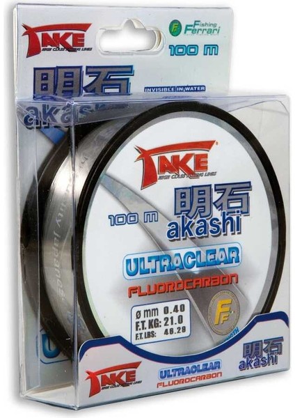 Lıneaeffe Akashı Ultra Fuoro Carbon 100MT Misine 0.40 mm